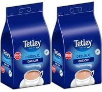 Tetley Original One Cup Tea Bags - 1100 Pack Bulk Box - Smooth & Refreshing Black Tea for Catering, Office & Everyday Brewing (Pack Of 2 x 1100s)