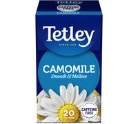 Tetley Pure Camomile Tea ÃƒÂÃâšÂÃâ‚Å“ 20 Teabags, Naturally Caffeine-Free, Soothing Herbal Teabag for Relaxation and Stress Relief