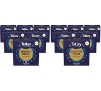 Tetley Smooth Decaf Tea, 6 x 75 Teabags - Rainforest Alliance Certified Decaf Tea Bags - Rich, Smooth Taste for a Full Flavoured British Brew at Breakfast or Anytime (Pack of 2)