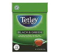 Tetley Tea Bags, Black and Green, 72 Count by Tetley