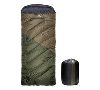Teton Celsius XXL OVERSIZE Sleeping Bag, 0F Degrees, Ivy, Comfortable Camping, Extra Wide Sleeping Bags for Adults, Men, Women