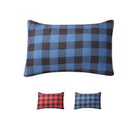 TETON Sports Black Camp Pillow, Average, Blue Plaid