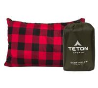 TETON Sports Camp Pillow; Great for Travel, Camping and Backpacking; Washable, Black