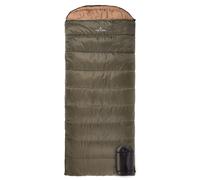 TETON Sports Celsius XL +20F Sleeping Bag; Great for Family Camping; Free Compression Sack; Green