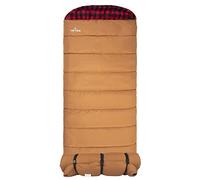 TETON Sports Deer Hunter, 0 Degree Sleeping Bag for Adults. Big, Warm, and Comfortable Camping Sleeping Bag, TETON Tough Canvas Shell for Camping, Hunting, and Cold Weather