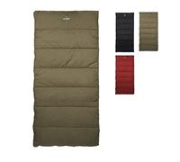 TETON Sports Evergreen Queen Size Sleeping Bag- Double Sleeping Bag - A Warm Bag The Whole Family can Enjoy - Great Sleeping Bag for Camping, Hunting and Base Camp.,Olive/Stone