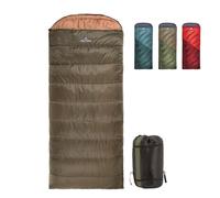 TETON Sports Regular -18 Degree C Flannel Lined Right Zip Sleeping Bag - Green