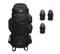 TETON Sports Unisex's Explorer 4000 Internal Frame Backpack, Black, L (Pack of 2)