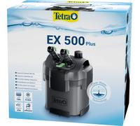 Tetra Aquarium External Filter EX 500 Plus - Powerful Filter for Aquariums up to 100 L, Creates Crystal Clear Fish-Friendly Water