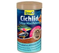 Tetra Cichlid Colour Mini Pellets, Complete Food for All Smaller Cichlids, 170 g