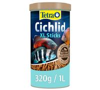 Tetra Cichlid XL Fish Food Sticks, Complete Food for Large Cichlids, 3