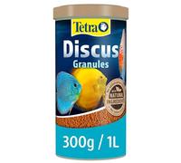 Tetra Discus Fish Food, Complete Food for Mid-Water and Bottom-Feeding Fish, 1 Litre