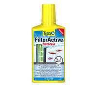 Tetra FilterActive Bacteria- mix of live starter bacteria & sludge-reducing cleaning bacteria, to support biological activity in aquarium, extend cleaning intervals & improve filter performance, 250ml