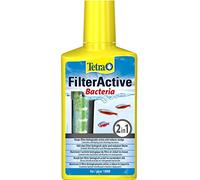 Tetra FilterActive Bacteria- mix of live starter bacteria & sludge-reducing cleaning bacteria, to support biological activity in aquarium, extend cleaning intervals & improve filter performance, 250ml