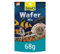 Tetra Fish Food Variety Wafers, Complete Fish Food For All Bottom-Feeding Fish And Crustaceans, 68 G