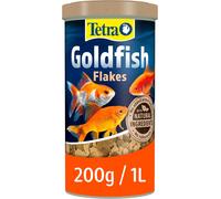 Tetra Goldfish Flakes - flake fish food for all goldfish and other coldwater fish, 1L