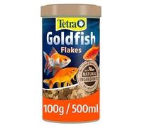 Tetra Goldfish Flakes - flake fish food for all goldfish and other coldwater fish, 500ml