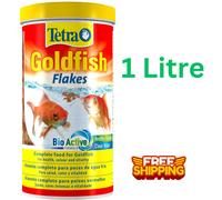 Tetra Goldfish Flakes Fish Food For All Goldfish Immune Support 100-250-500ml-1L
