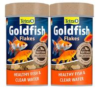 Tetra Goldfish Flakes - flake fish food for all goldfish and other coldwater fish, 100ml (Pack of 2)