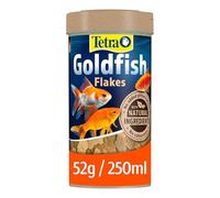 Tetra Goldfish Flakes - flake fish food for all goldfish and other coldwater fish, 250ml(Packaging may vary)