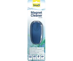 Tetra Magnetic Cleaner Flat M - Magnetic Windscreen Cleaner for Aquarium, Disc Magnet for Quick and Easy Cleaning of Aquariums with up to 6 mm Glass Thickness