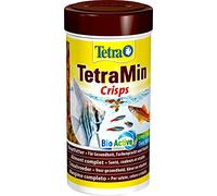 Tetra Min Crisps Main Food for All Tropical Ornamental Fish with High Nutritional Value and Minimum Water Load 250 ml