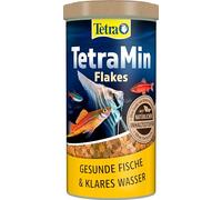 Tetra Min Fish Food Flakes, Complete and Varied Food for All Tropical Fish, 200 g