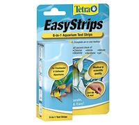 Tetra Pond 19542 6-in-1 EasyStrips Test Strips 25 Count | 1 Strip Tests 6 Water Quality Issues, Results In 60 Seconds, For Freshwater Or Saltwater Fish Tanks, Test Weekly