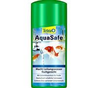 Tetra Pond Aquasafe, Quality Pond Water Conditioner for Fischgerechtes & Neutralises Harmful Substances Pond Water Garden Pond Water Change Cleaning Pond Filter Change in Bottle 500 ml
