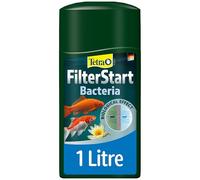 Tetra Pond FilterStart – Bacteria Filtration Booster – Reduces Ammonia & Nitrite – 1 L