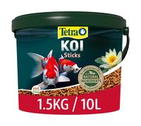 TETRA POND FISH FOOD BUCKET TUB STICKS MULTIMIX WHEATGERM VARIETY KOI 10 LITRES