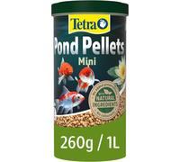 Tetra Pond Fish Food Mini Pellets 260G - Biologically Balanced for Small and You