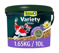 Tetra Pond Fish Food Variety Sticks 1.65kg - biologically balanced for pond fish (Package may vary)