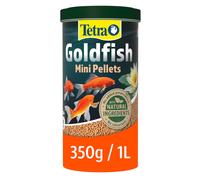 Tetra Pond Goldfish Mini Pellet Food, Complete Fish Food for All Goldfish, 1 Lit