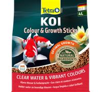 Tetra Koi Pond Fish Food Colour & Growth Sticks 1.2kg - biologically balanced for larger koi fish