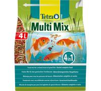 Tetra Pond Multi Mix, Varied Fish Food for A Mixed Stock of Pond Fish, 4 Litre