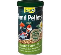 TETRA POND PELLETS MINI 1L/4L FISH FOOD HEALTH VITALITY GOLDFISH KOI