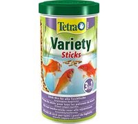 Tetra Pond Variety Sticks - Fish Food Mix Consists of Three Different Sticks for the Health, Colour and Vitality of All Pond Fish Various Sizes