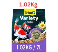 Tetra Pond Variety Sticks Floating Fish Food Koi Goldfish Healthy Growth Clear