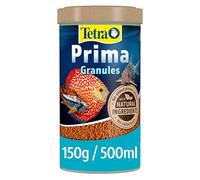 Tetra Prima Granules Fish Food, Slowly Sinking Complete Fish Food, 500 ml