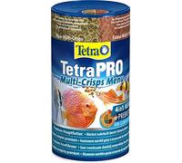 Tetra Pro Menu premium food (flake food mix for all tropical ornamental fish, contains multi-crisps for energy, color, growth, for targeted feeding), 250 ml can