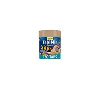 Tetra Tabimin Fish Food, Complete Fish Food with Shrimps for All Bottom-Feeding Fish, 120 Tablets