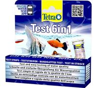 Tetra 6 In 1 Aquarium Water Test Strips - Kit