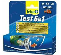 Tetra Test 6in1 Strips Aquarium to Test 6 Essential Water Quality Parameters...