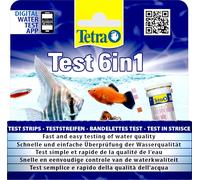 TETRA TEST KIT STRIP GH GENERAL HARDNESS NITRATE NITRITE OXYGEN AMMONIA PH
