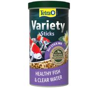 Tetra Pond Variety Sticks Fish Food - 150g Pot