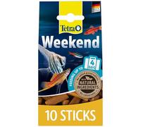 Tetra Weekend Holiday Fish Food Sticks, 10 Sticks
