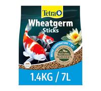 Tetra Pond Wheat Germ Sticks, Pond Fish Food Specially Formulated for Cold Weather Feeding, 7 Litre