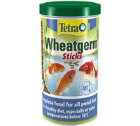 Tetra Pond Wheat Germ Sticks, Pond Fish Food Specially Formulated for Cold Weather Feeding, 1 Litre