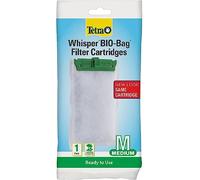 Tetra Whisper Bio-Bag Filter Aquarium Cartridges, Medium Filter for Freshwater and Marine Fish, Removes Odors and Discoloration, Ready to Use Medium Green Filter